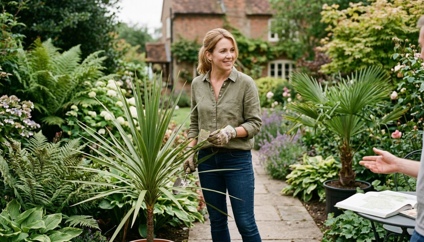 Comment choisir des alternatives au palmier pour un jardin tempéré ?